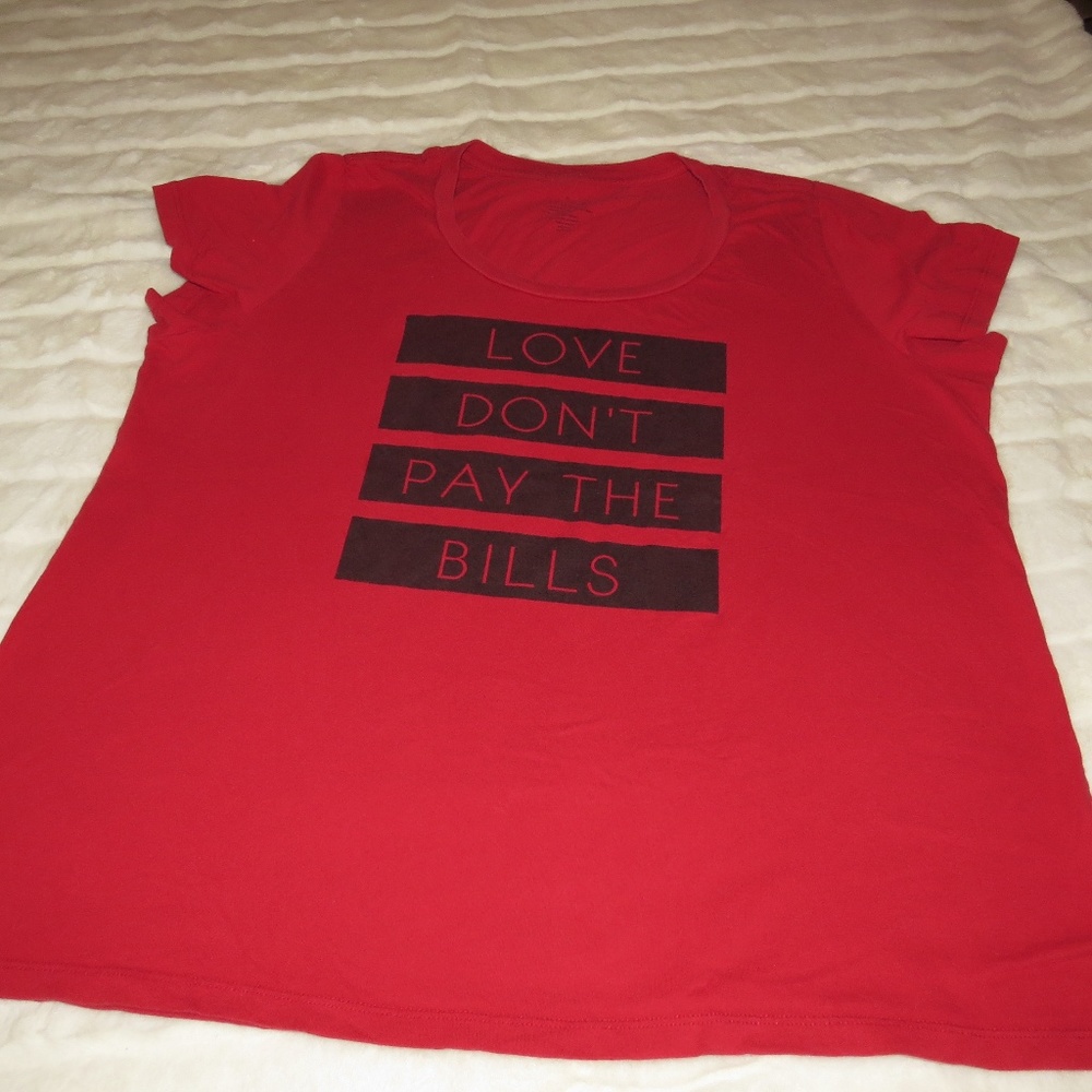 Torrid red shirt size 3